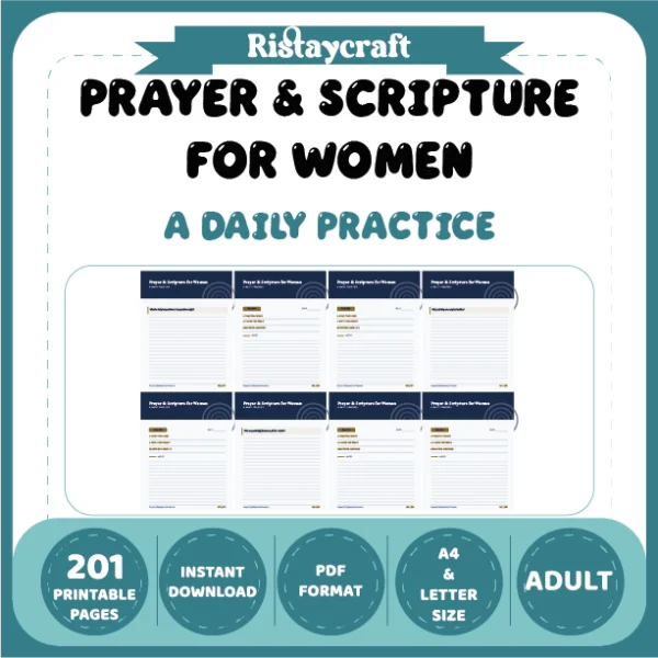 Prayer & Scripture for Women