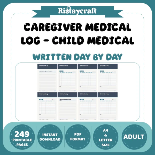 Caregiver Medical Log – Child Medical