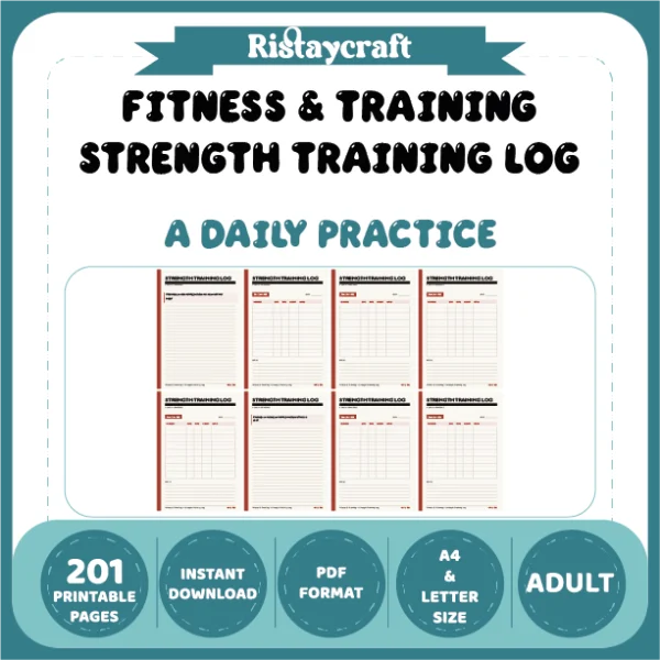 Fitness & Training Strength Training Log