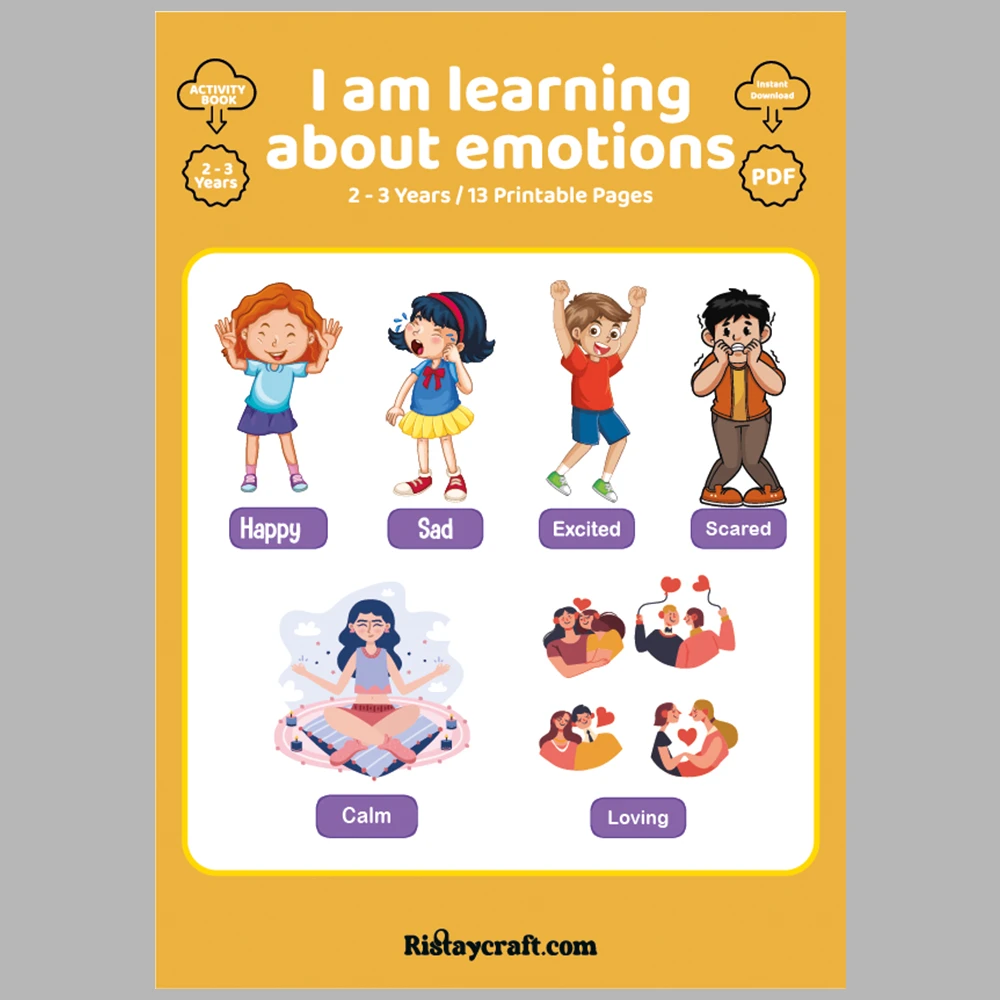 I Am Learning About Emotions – Vol. 2