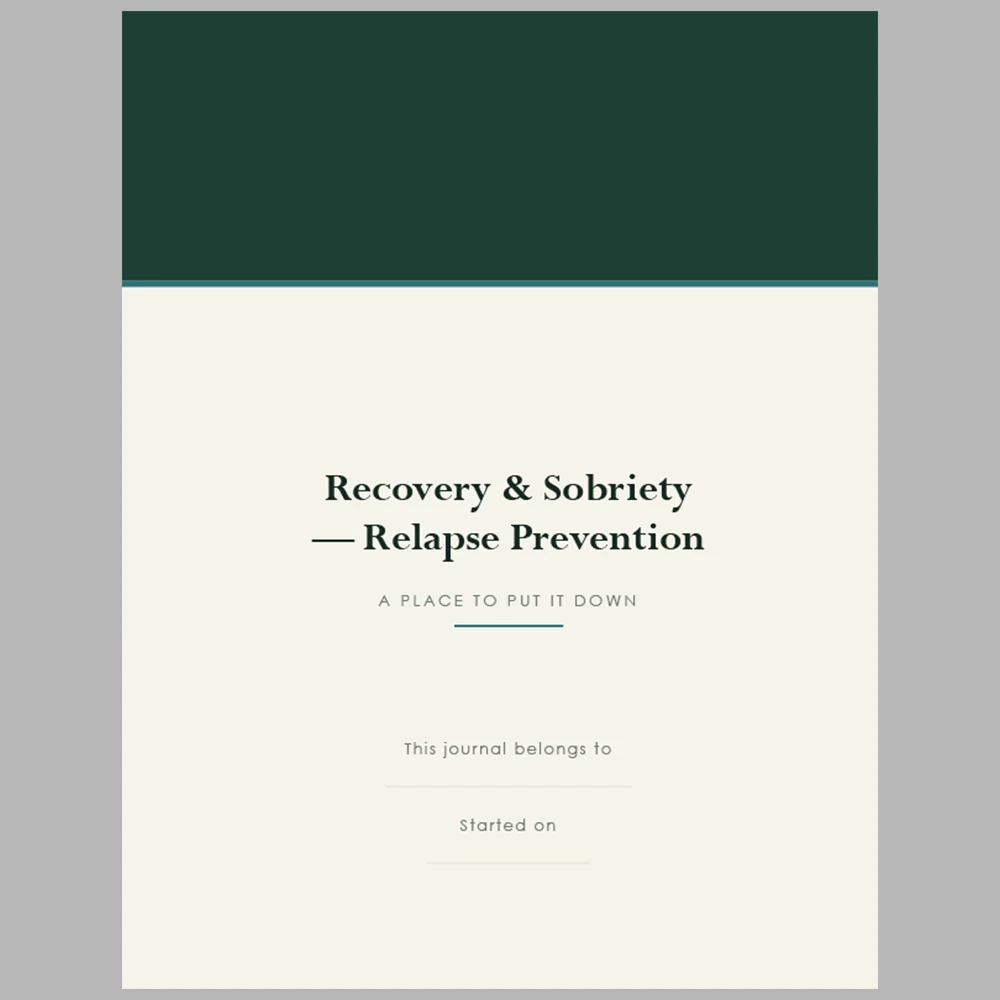 Recovery & Sobriety Relapse Prevention