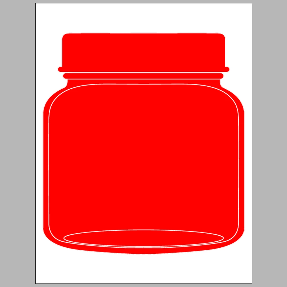I Am Filling the Jars with the Appropriate Colors