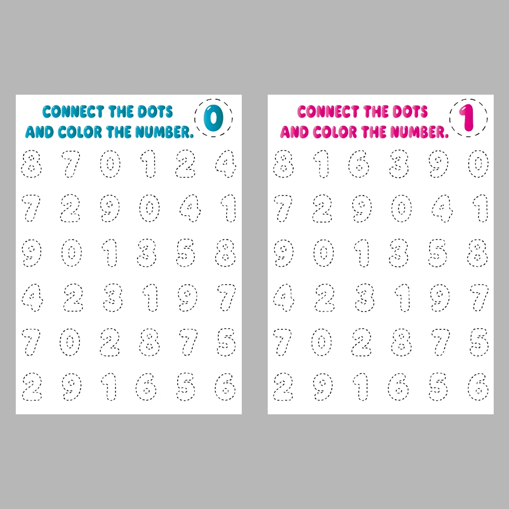 Number Activity Book – Vol. 2