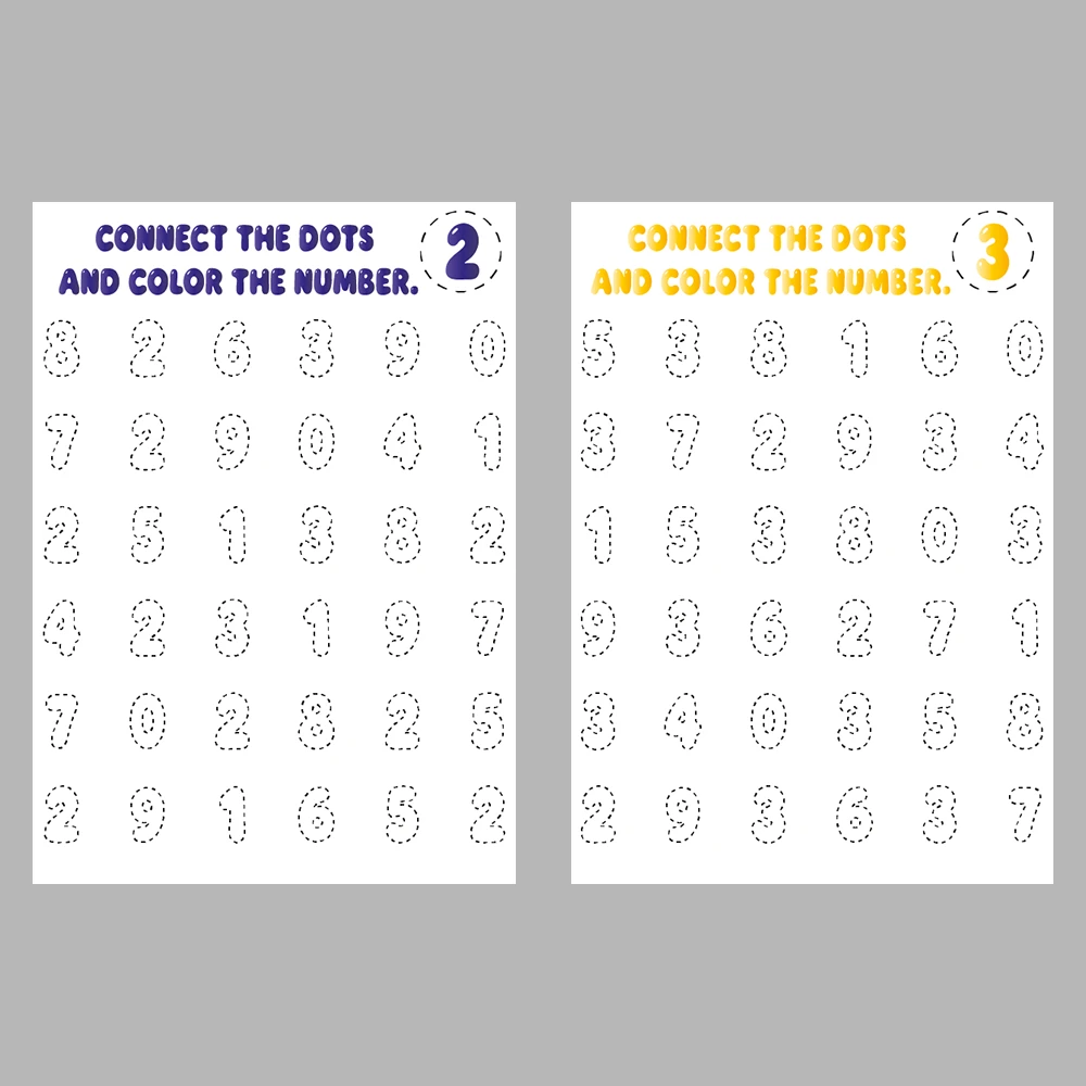 Number Activity Book – Vol. 2