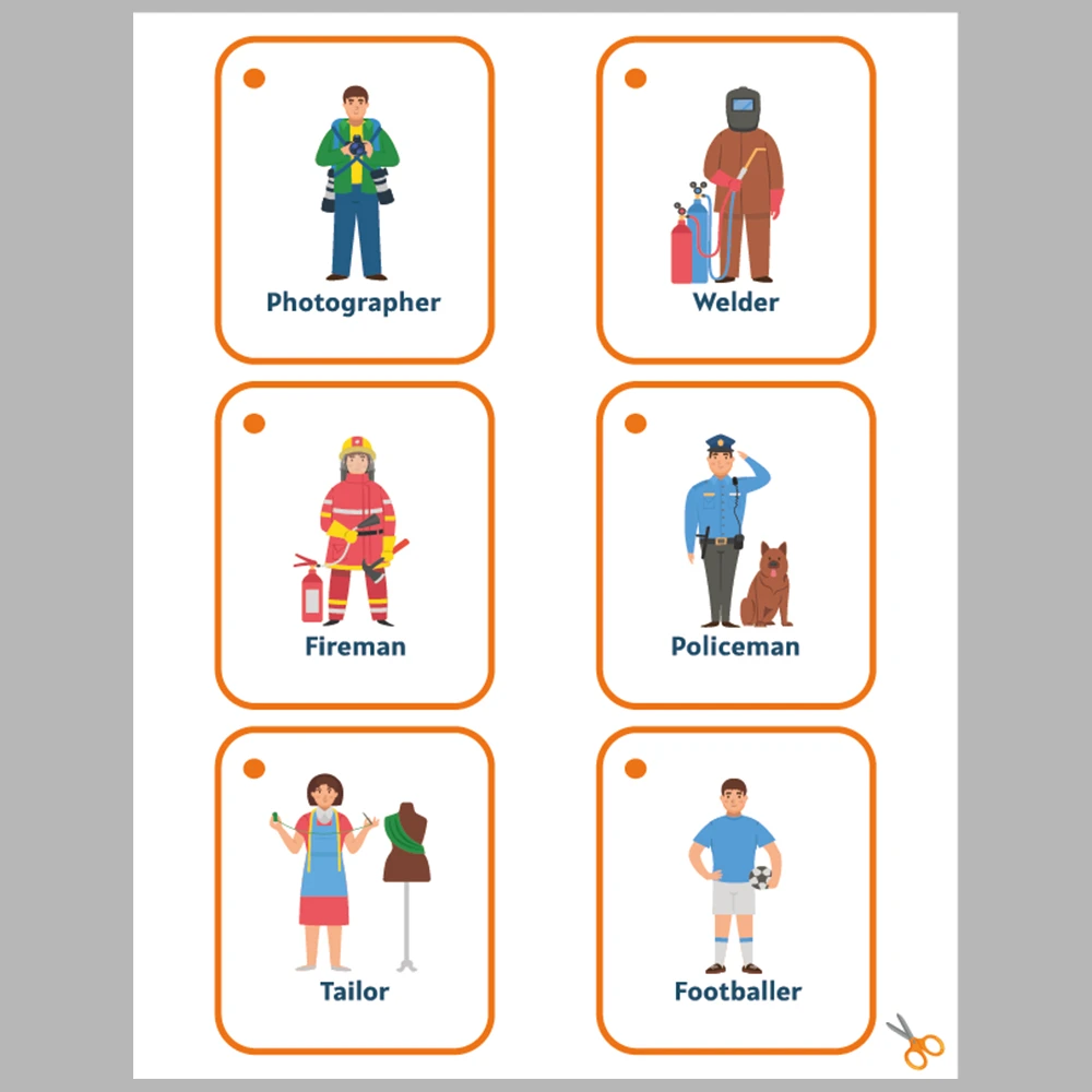 Learning Professions So Flashcards