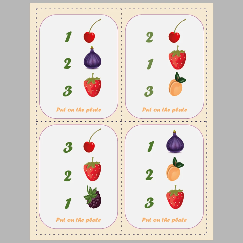 Fruit-themed Anaiytical Intelligence Card Game