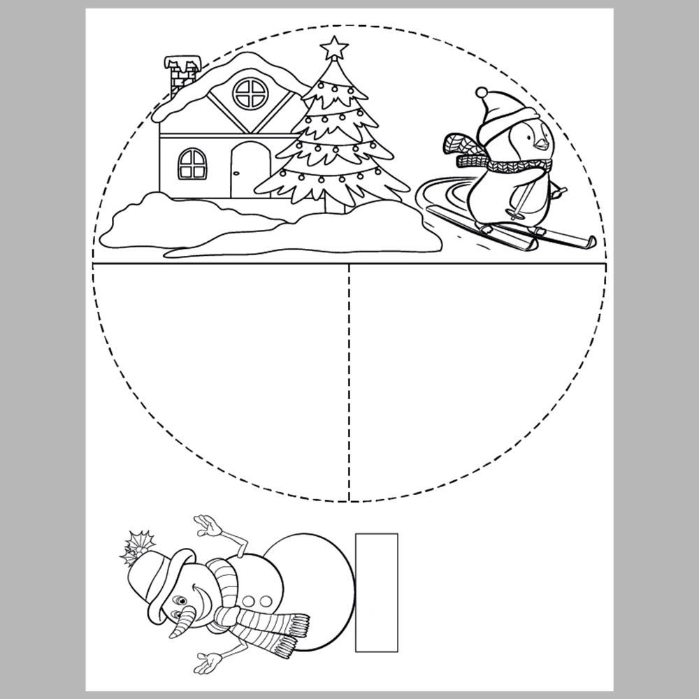 4 Seasons Through Coloring Activity Pages How to Make It