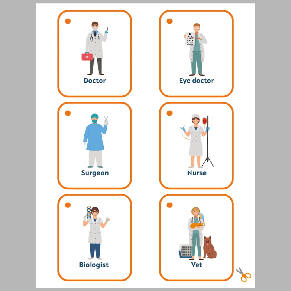 Learning Professions So Flashcards
