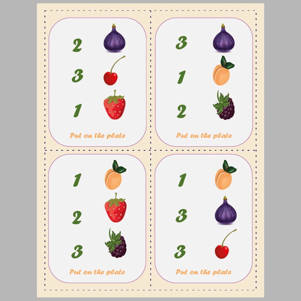 Fruit-themed Anaiytical Intelligence Card Game