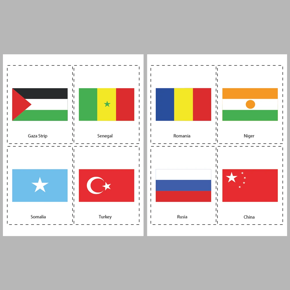 Learning Flags Flags of 72 Countries