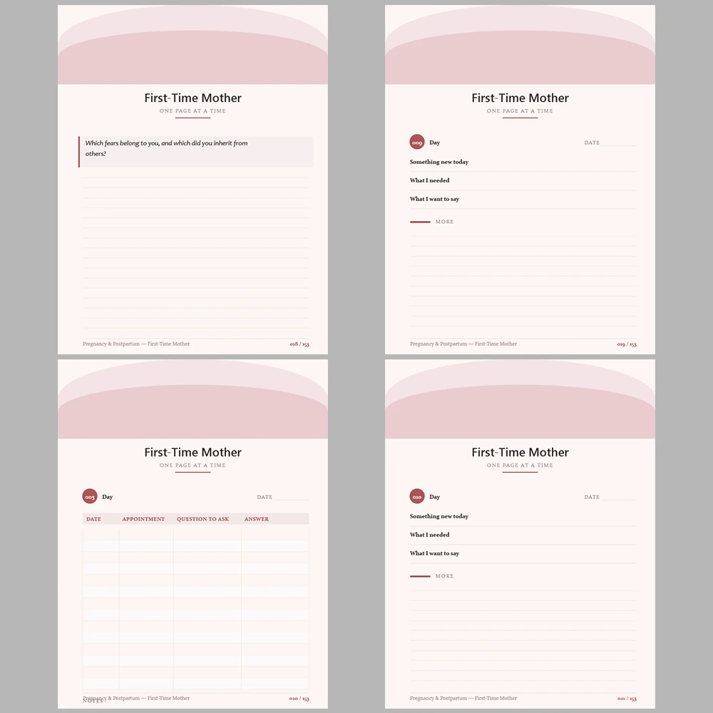 Pregnancy & Postpartum First Time Mother