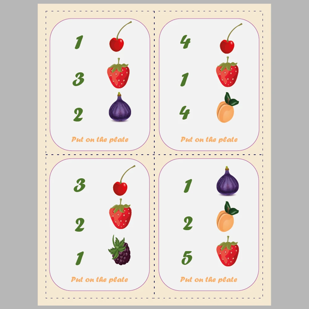 Fruit-themed Anaiytical Intelligence Card Game