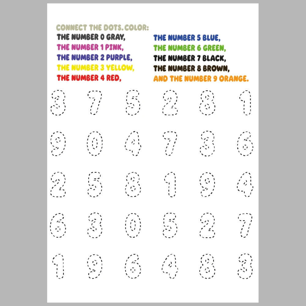Number Activity Book – Vol. 2