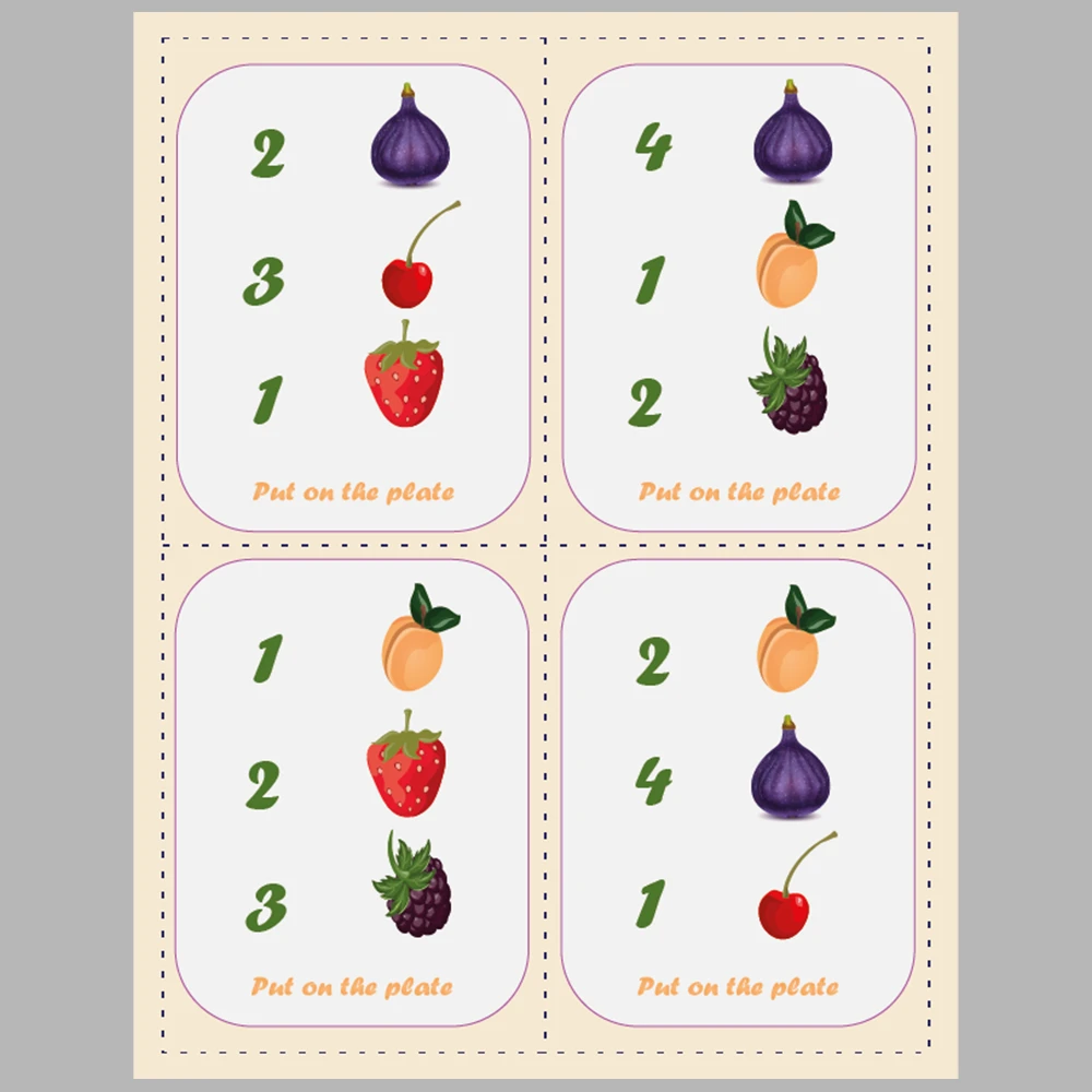 Fruit-themed Anaiytical Intelligence Card Game