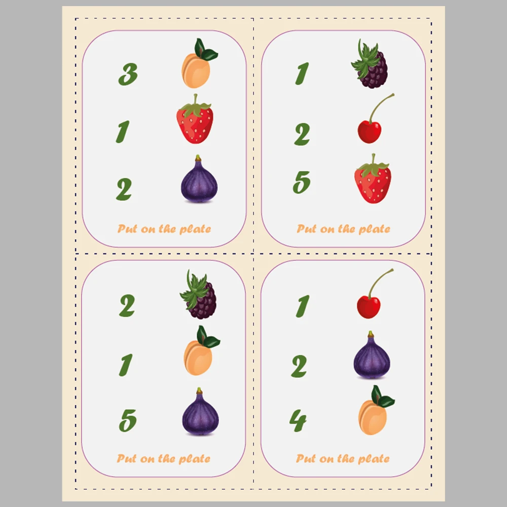 Fruit-themed Anaiytical Intelligence Card Game