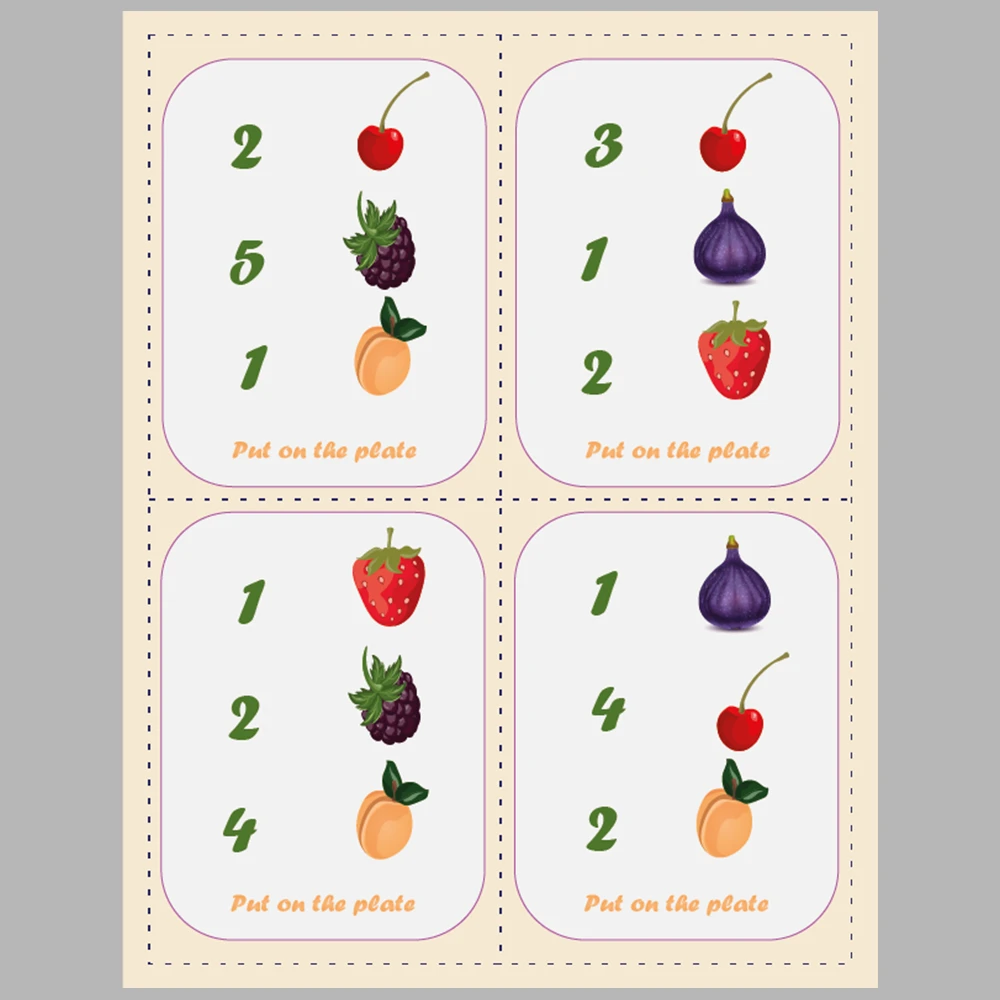 Fruit-themed Anaiytical Intelligence Card Game