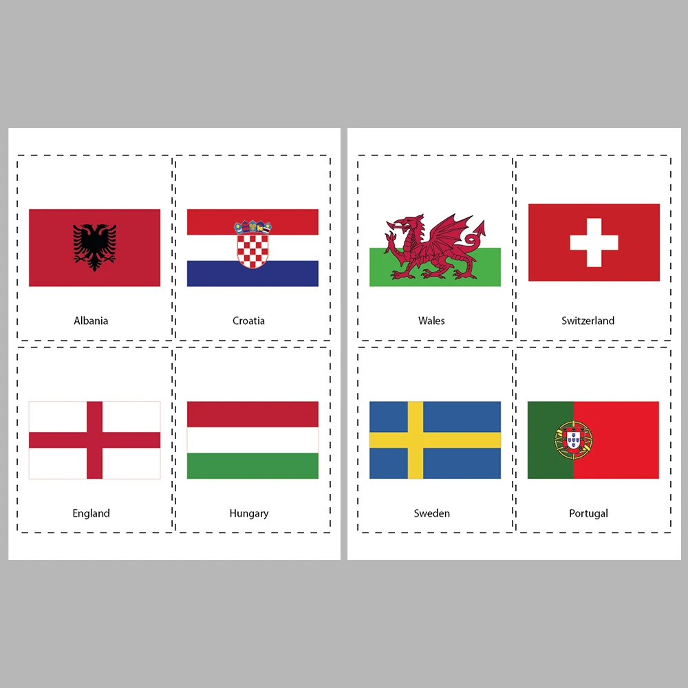 Learning Flags Flags of 72 Countries