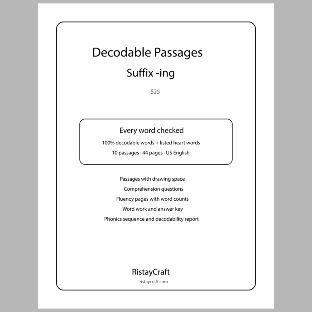 Decodable Readers Bundle 2: Blends and Magic E | 10 Phonics Packs, 94 Stories | Printable PDF