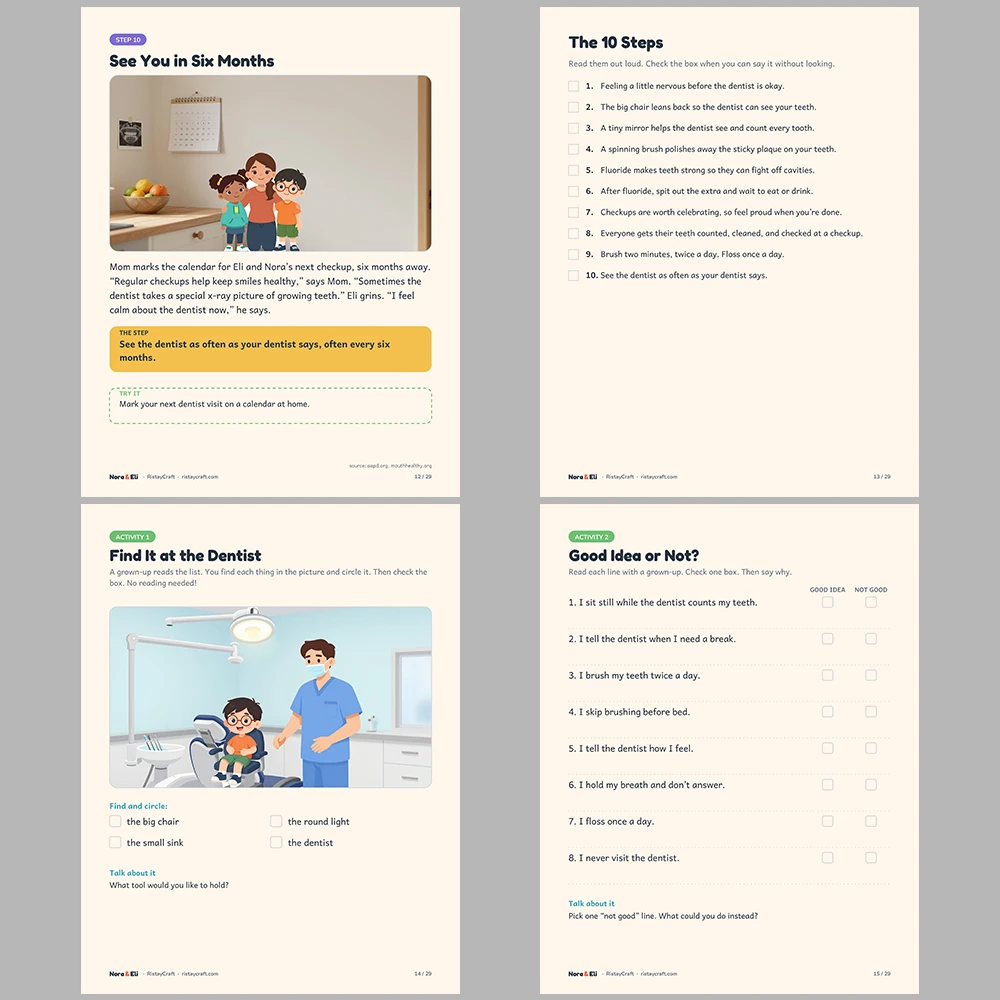 10 Social Narrative Books Bundle for Kids | Big Moments Library Ages 4–8 | Printable Big Moment Stories Activities