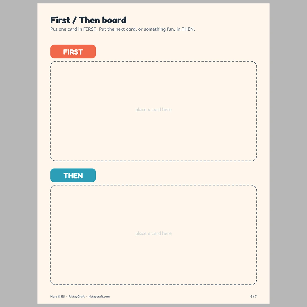 Get Ready for Kids Picture Step Cards | Printable Visual Sequence Cards for Kids Ages 5–8 | Safety Rules Companion