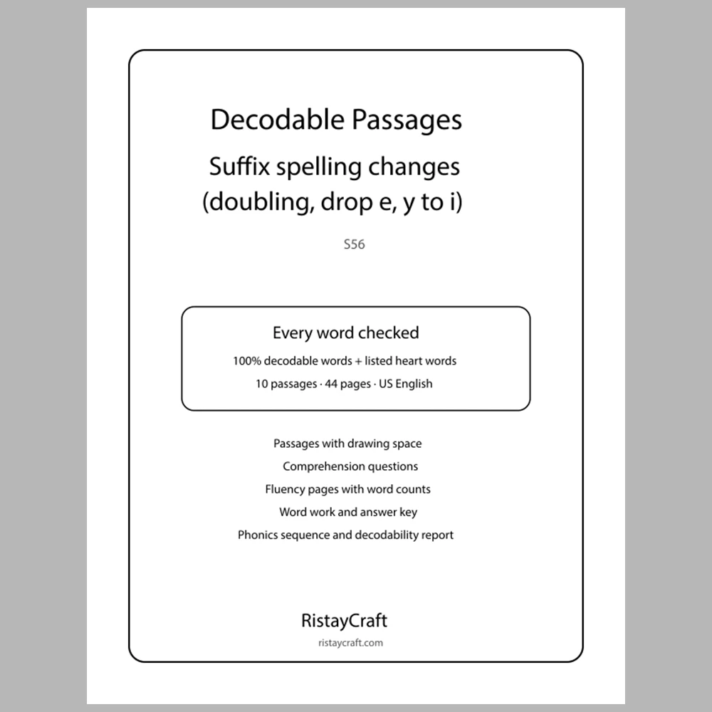 Decodable Readers Bundle 5: Advanced Patterns | 11 Phonics Packs, 110 Stories | Printable PDF