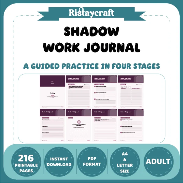 Shadow Work Journal: A Guided Practice in Four Stages